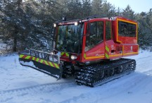 Les pompiers de Coucouron disposent d'une nouvelle «Chenille» pour les interventions sur neige