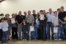 Les lauréats du concours 2011 lors de la Fête de la Maôche