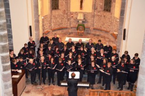 Une belle afluence à l'église de Coucouron pour la chorale des chants de Noël