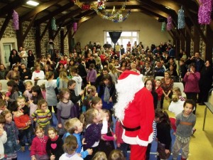 110 cadeaux ont été remis par le Père Noël