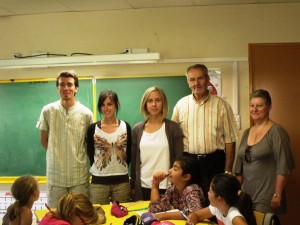 Rentrée des classes à l'école publique de Coucouron