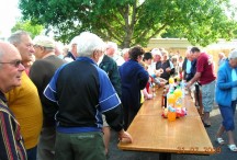 Apéritif de bienvenue au camping municipal de Coucouron