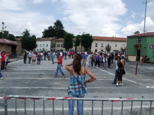Le samedi, les triplettes étaient à l'honneur lors du Grand Prix de pétanque