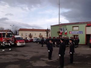 Le lieutenant Alix devient chef de corps du Centre de Secours de Coucouron
