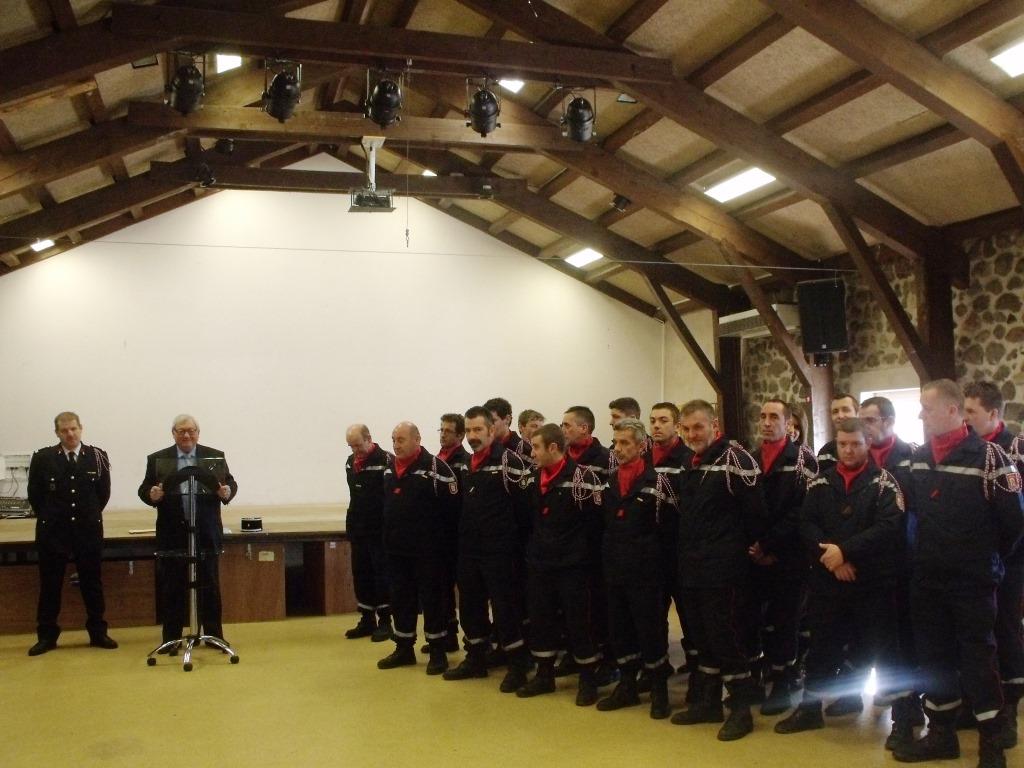 Sainte Barbe des pompiers Mairie de Coucouron